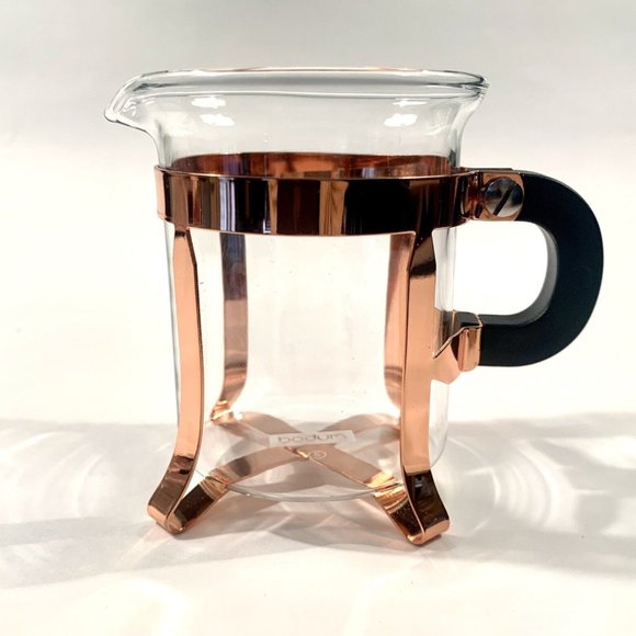Bodum Chambord Classic Sugar and Creamer Set - Copper - Brand New - Picture 4 of 6